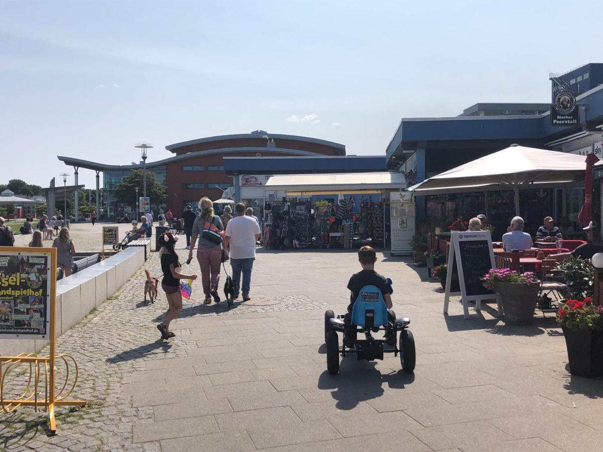 Ferienwohnung Sandkueste Mit Strandkorb & Indoor Spielplatz Heiligenhafen Dış mekan fotoğraf